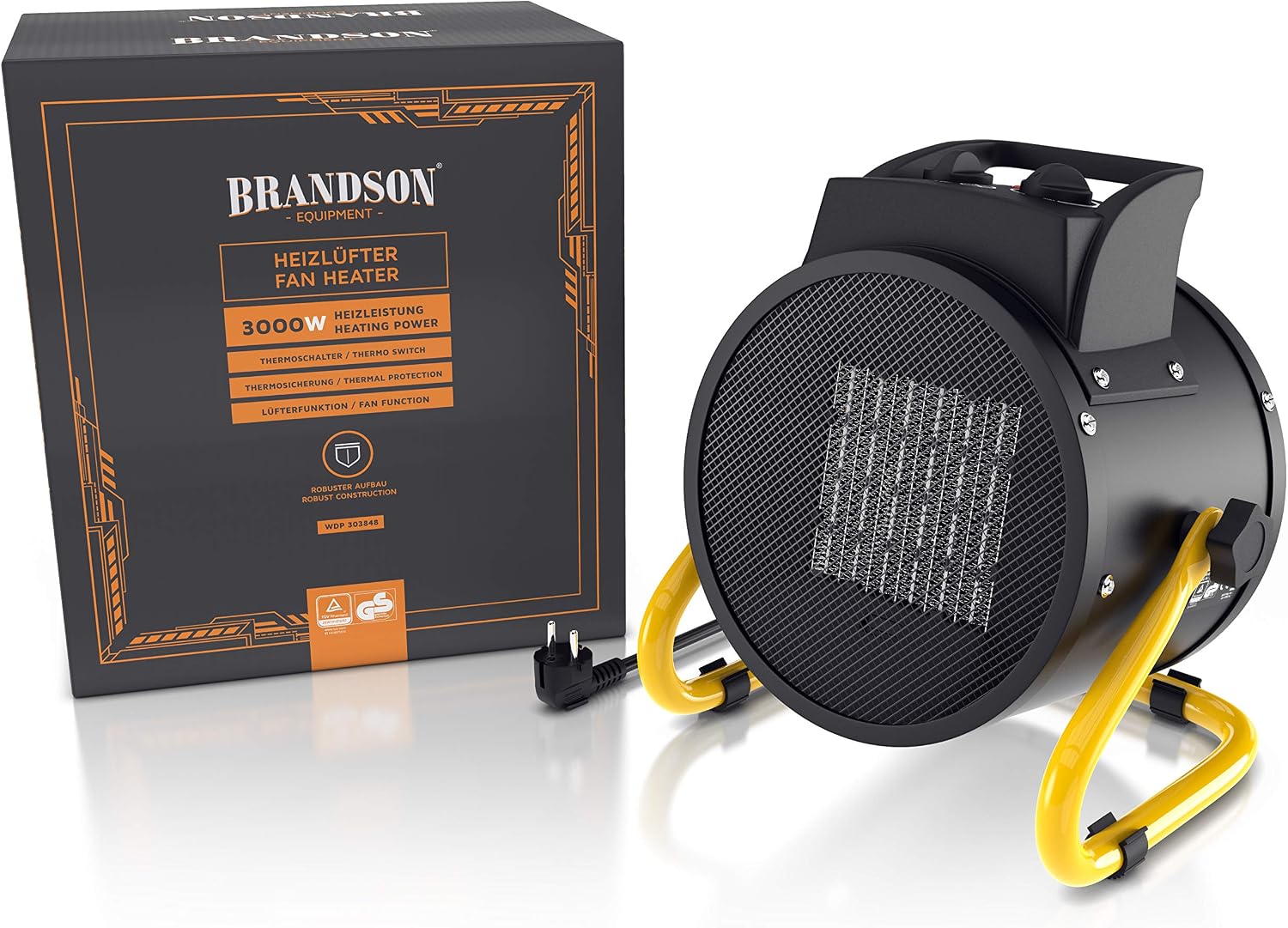 Thumbnail 6 de Brandson Heizlüfter 3000 W Keramik-Heizgerät