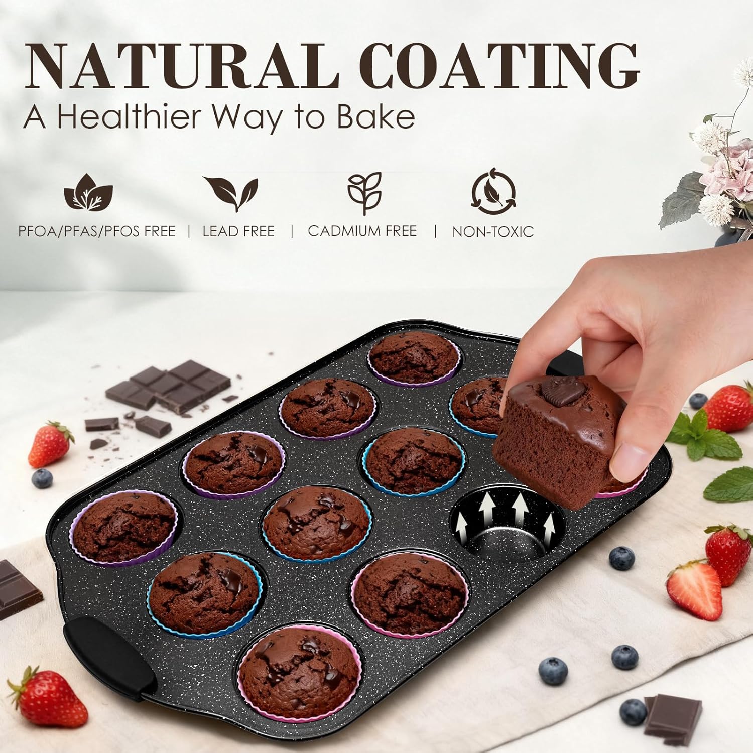 Detalle de AIVIKI 22 Piece Nonstick Bakeware Set