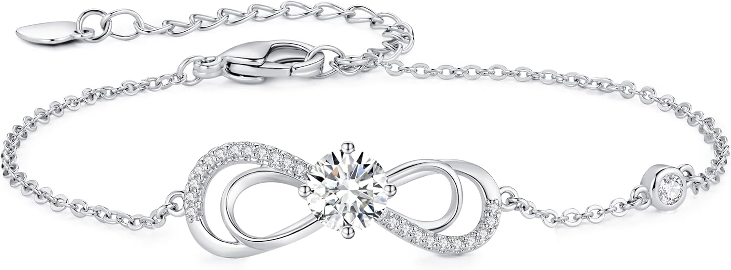 Detalle de CDE Infinity Armband Damen 7,08 Zoll