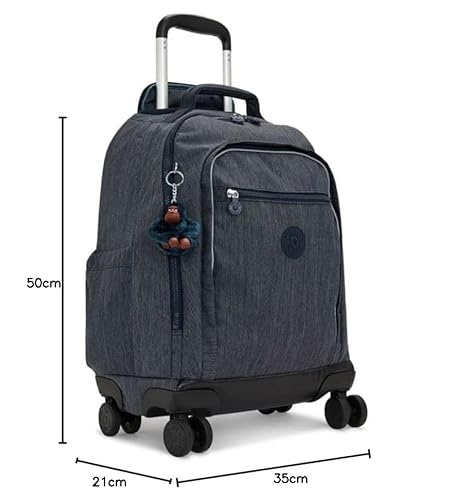 Thumbnail 7 de Kipling New Zea Mochila Grande con Ruedas 🧳 Azul Marino