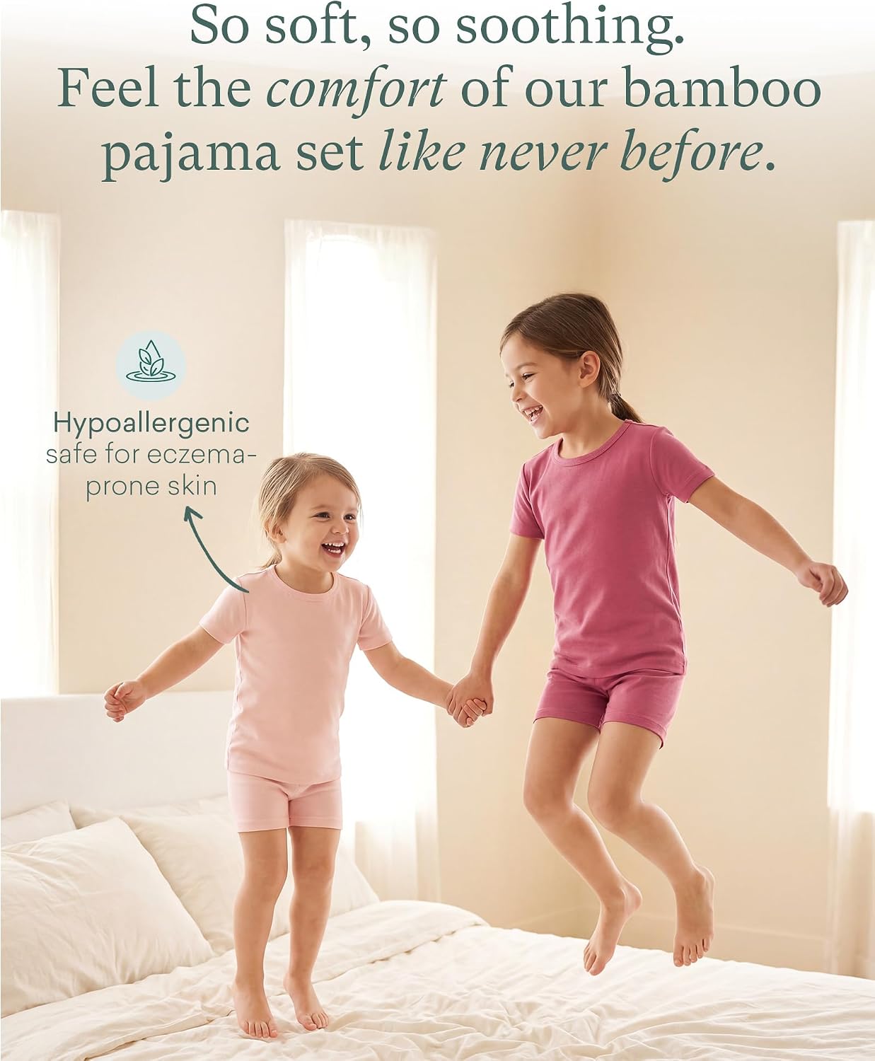 Detalle de PurComfy Toddler Pajamas 4-Piece Set