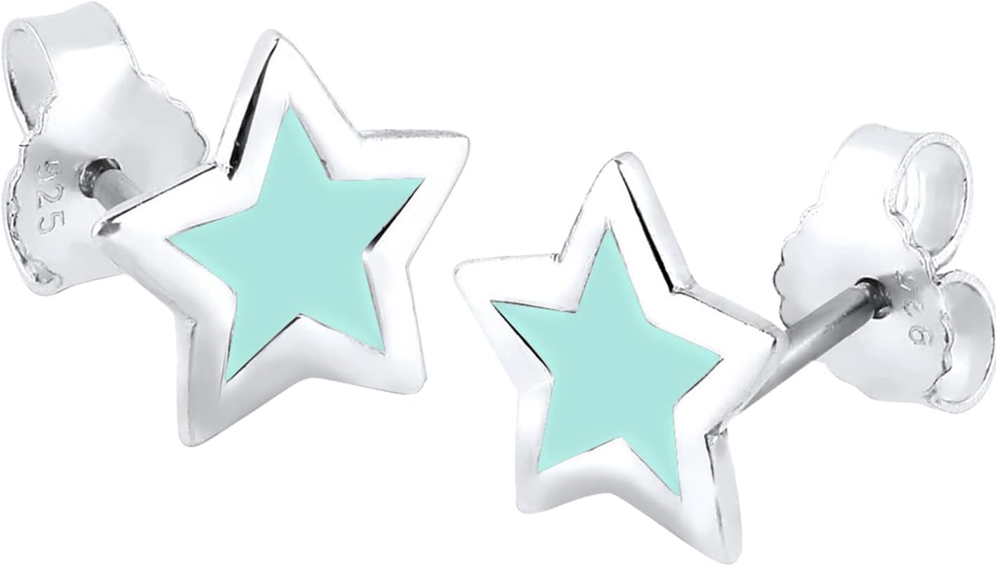 Thumbnail 4 de Elli Sternenohrringe 925 Sterling Silber