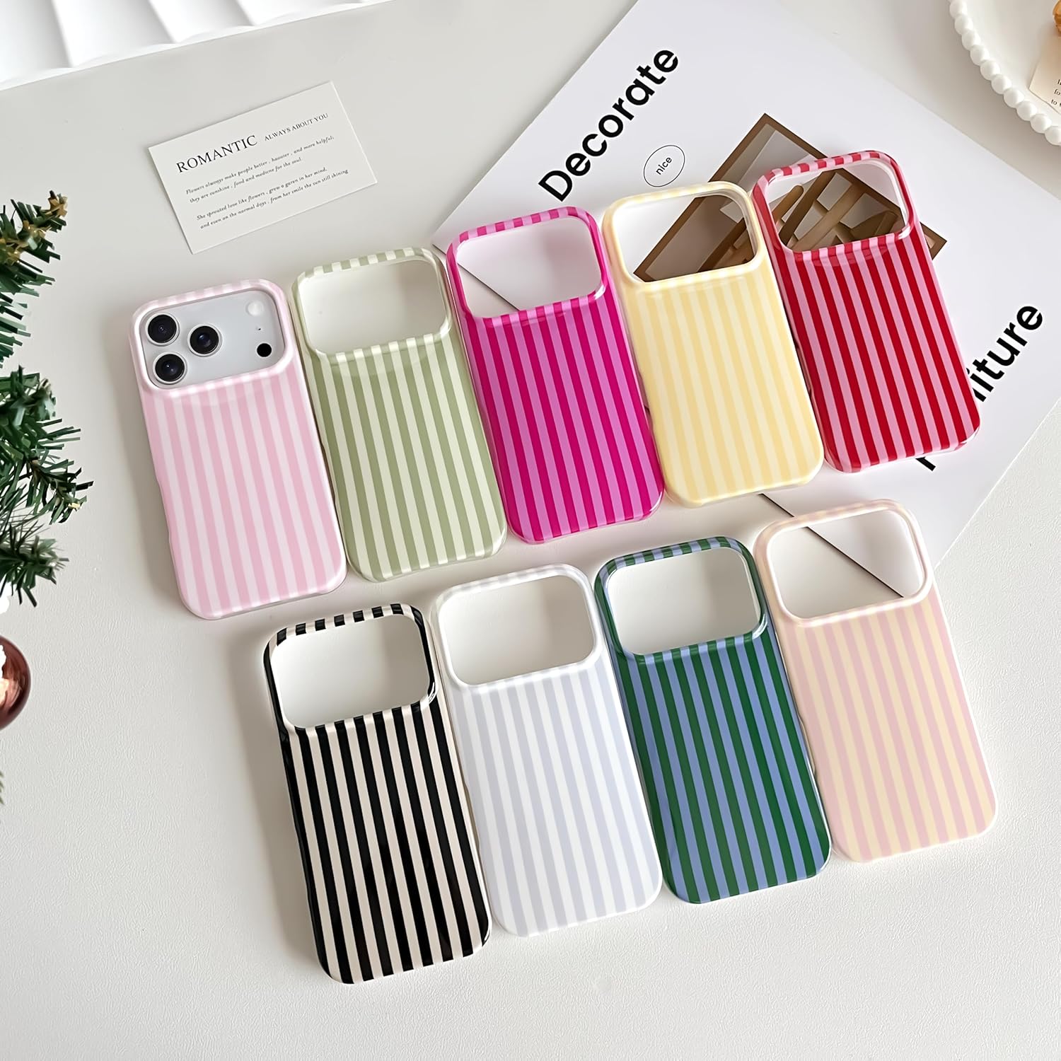 Thumbnail 6 de Yeddabox iPhone 17 Pro Striped Slim Case