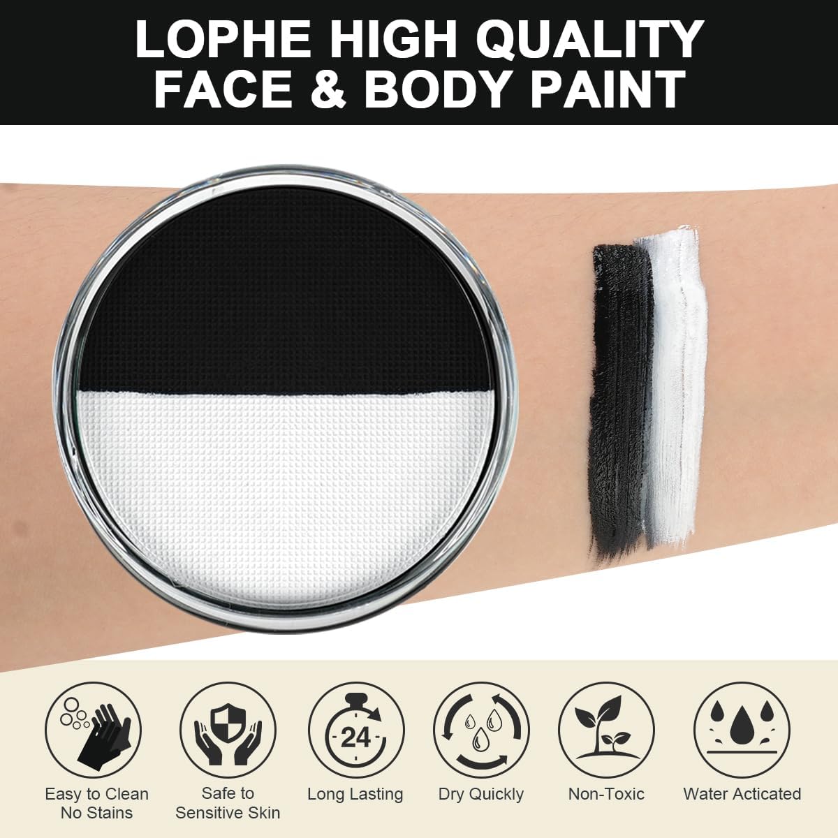 Detalle 2 de LOPHE Pintacaras Infantil 30g pintura facial