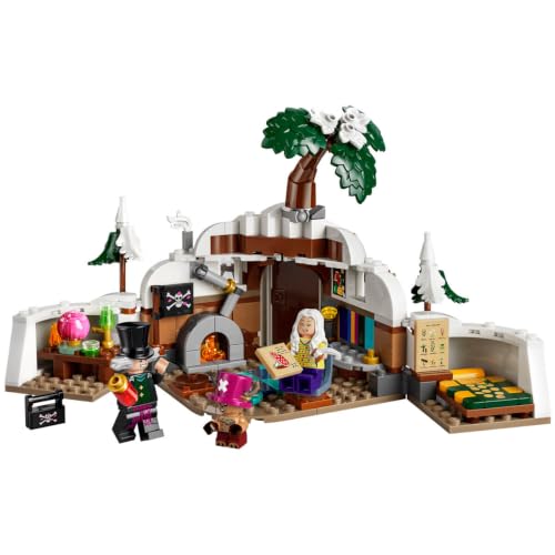 Detalle 2 de LEGO One Piece Le Repère du Docteur Hiluluk (75641) – Jeu de construction collector avec 3 mini figurines