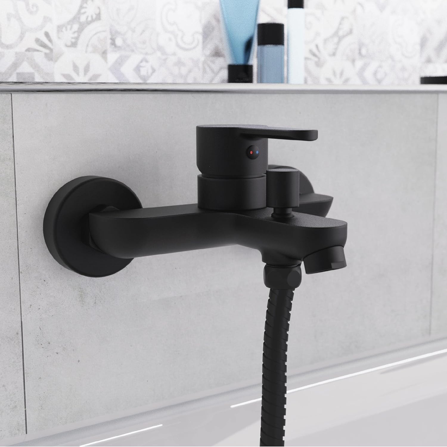 Thumbnail 5 de Schütte 44306 Grifo Mezclador de Baño Denver 🛁 Neg  
