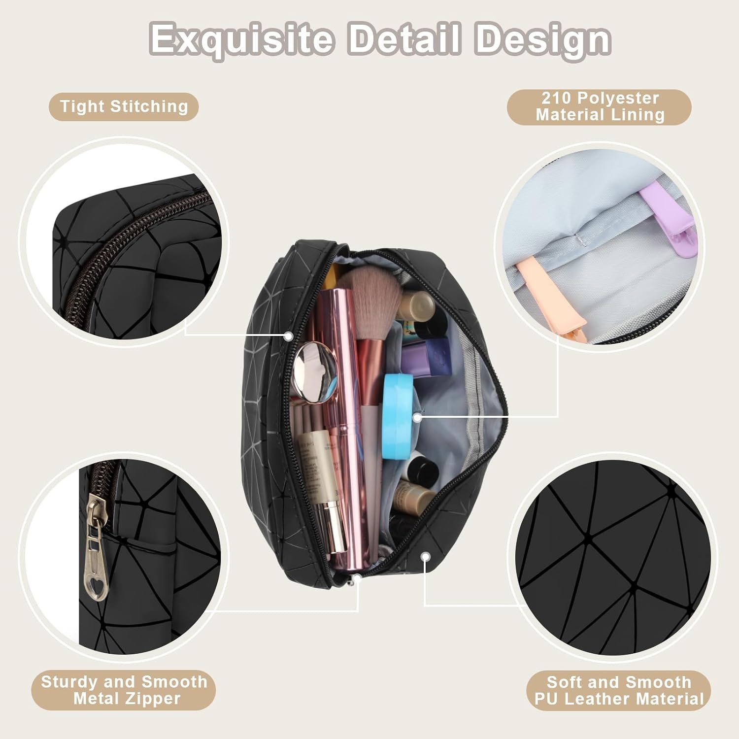 Detalle 1 de Playexen Makeup Bag Set, 2-Piece