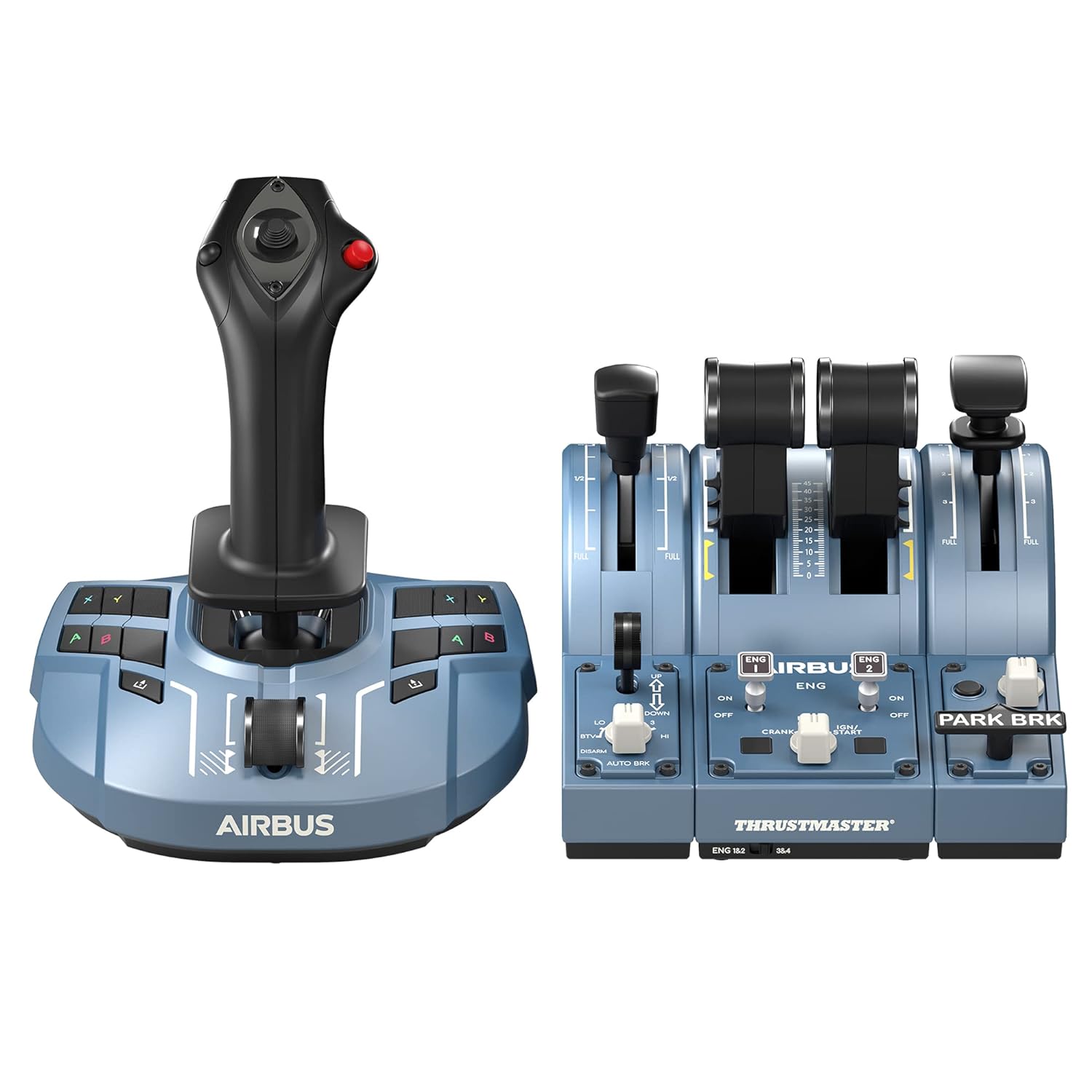 Detalle de Thrustmaster TCA Captain Pack X Airbus Edition – offizielle Airbus-Lizenzierung, Xbox Series X|S & PC