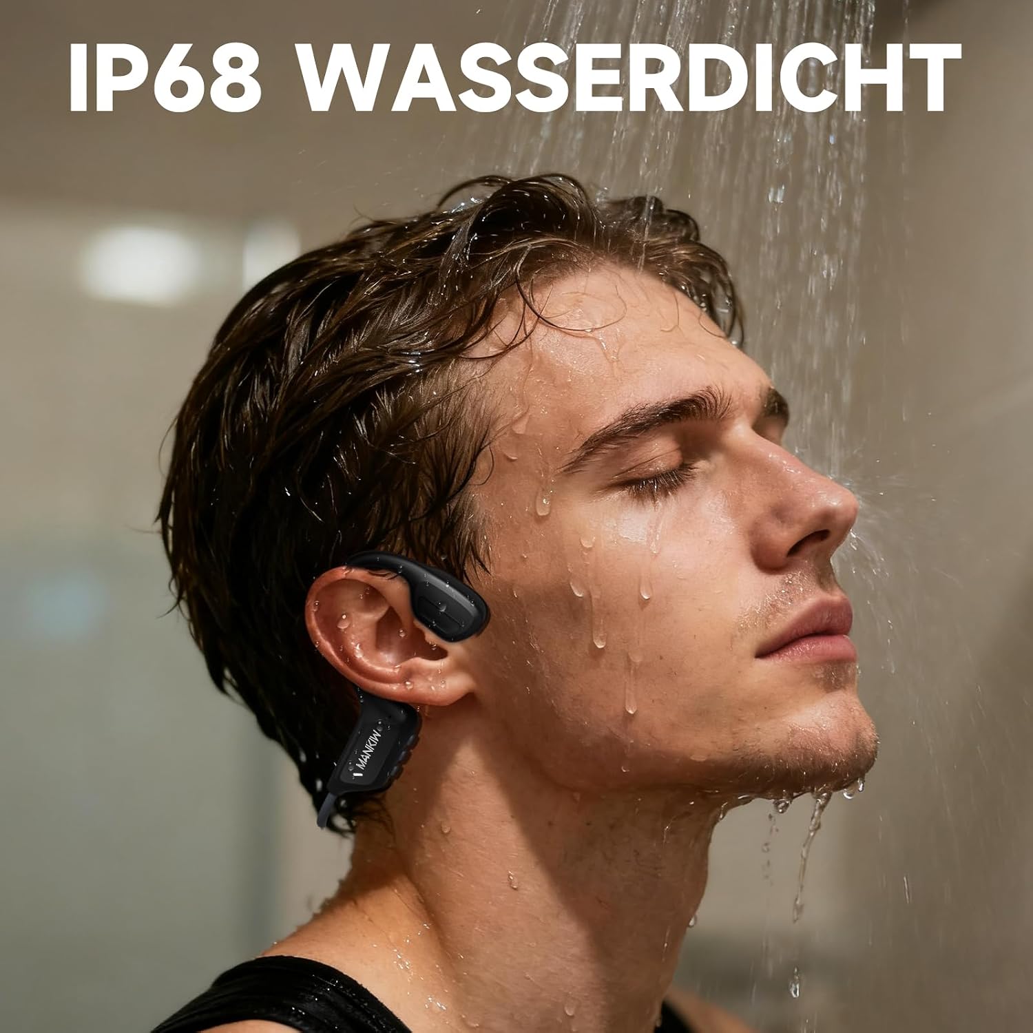 Detalle 2 de MANKIW T20 Knochenschall Kopfhörer 8 Stunden