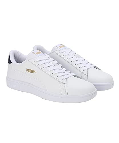 Thumbnail 4 de PUMA Smash V2 L: Zapatillas deportivas unisex blancas con cuero y suela en caucho (40 EU)