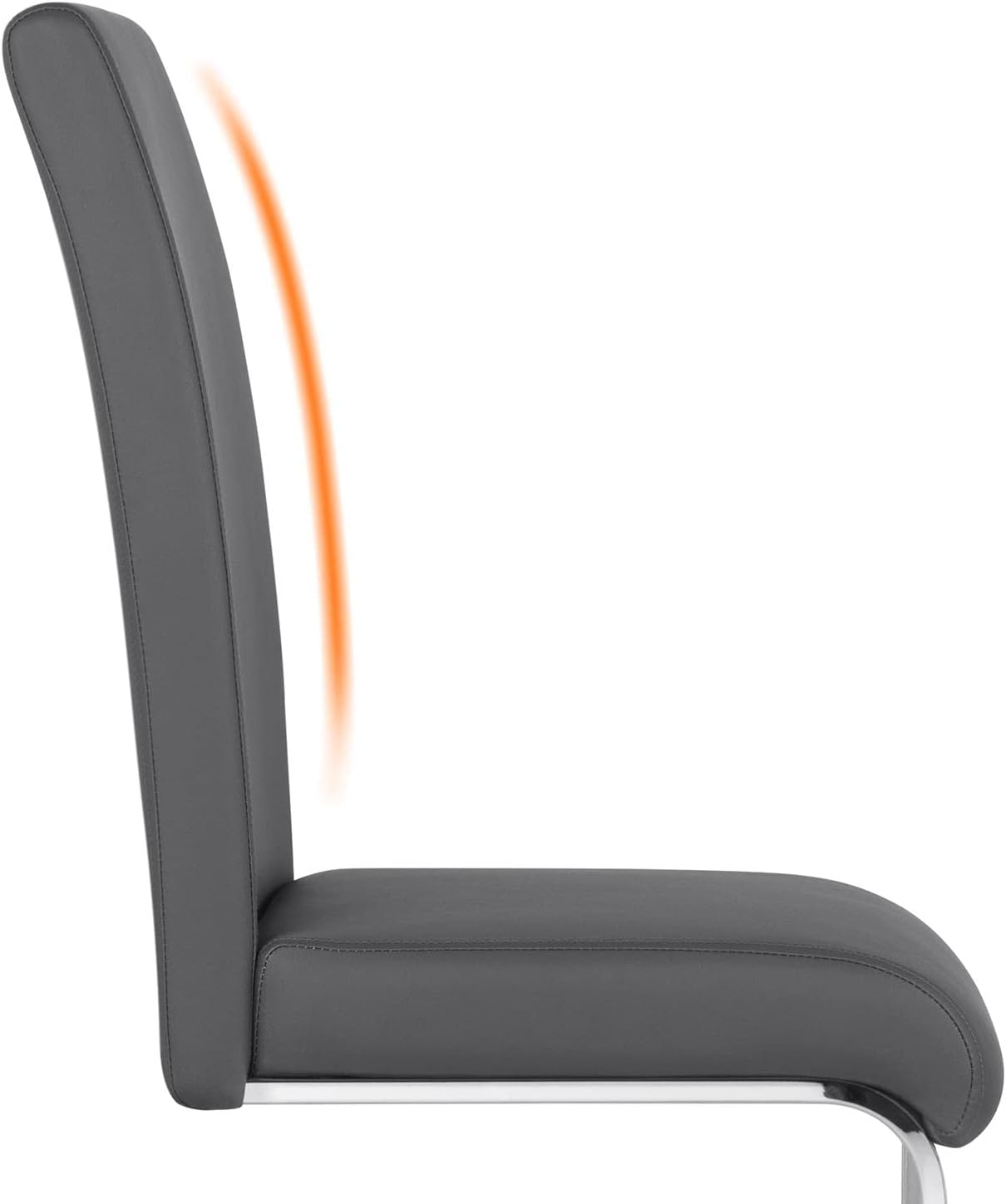 Detalle 2 de Yaheetech Dining Chairs, Faux Leather