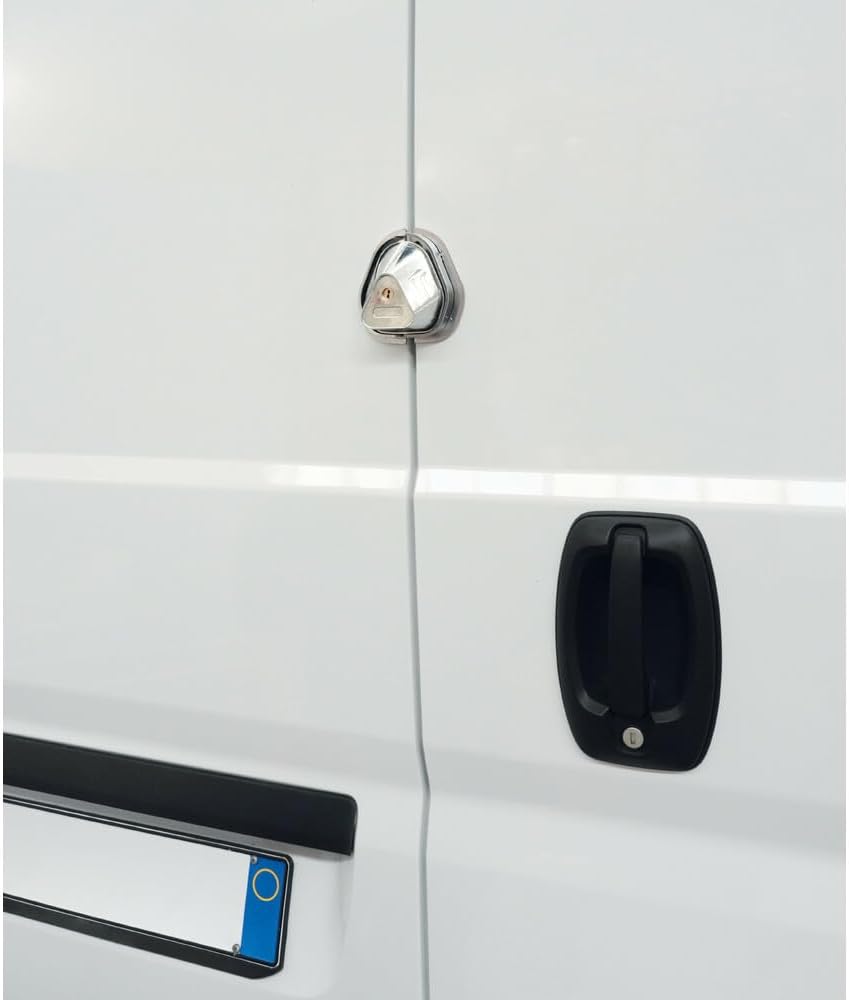Detalle 2 de Lampa 65411 – metalowe zabezpieczenie antykradzieżowe z zamkiem wpuszczanym