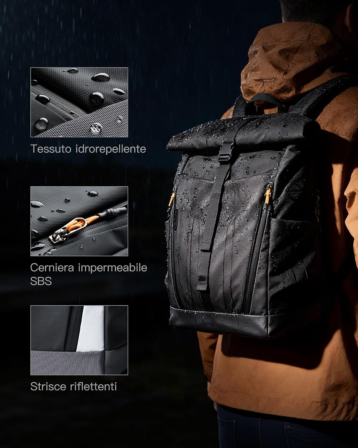 Thumbnail 6 de Inateck Zaino per laptop casual 25–30L: versatilità daily per pendolari e viaggi