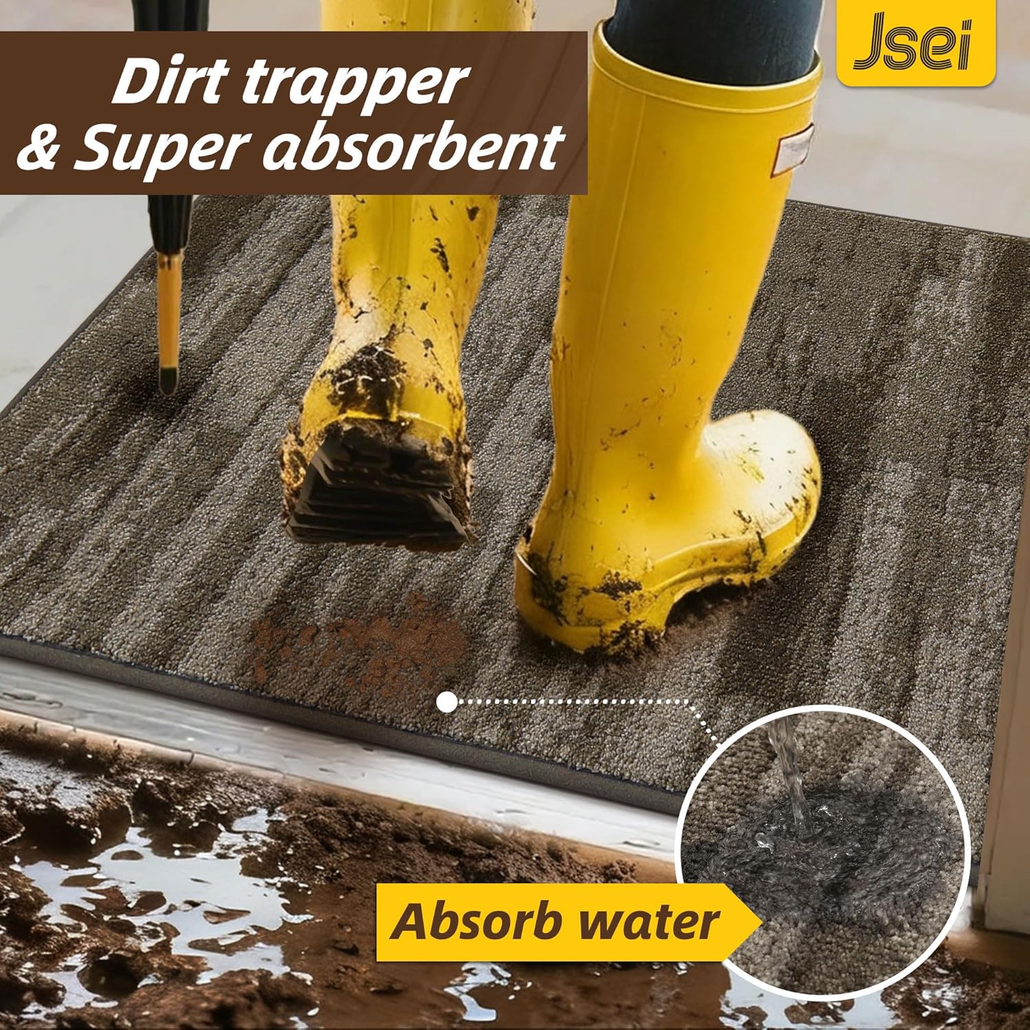Thumbnail 2 de Tapis anti-salissures 80x120 cm