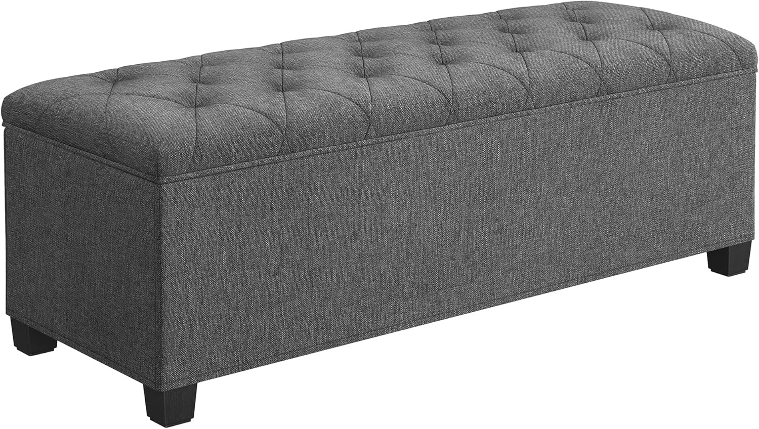 Detalle de SONGMICS Storage Ottoman Bench, 43.3 x 15.8 x 15.8 Inches