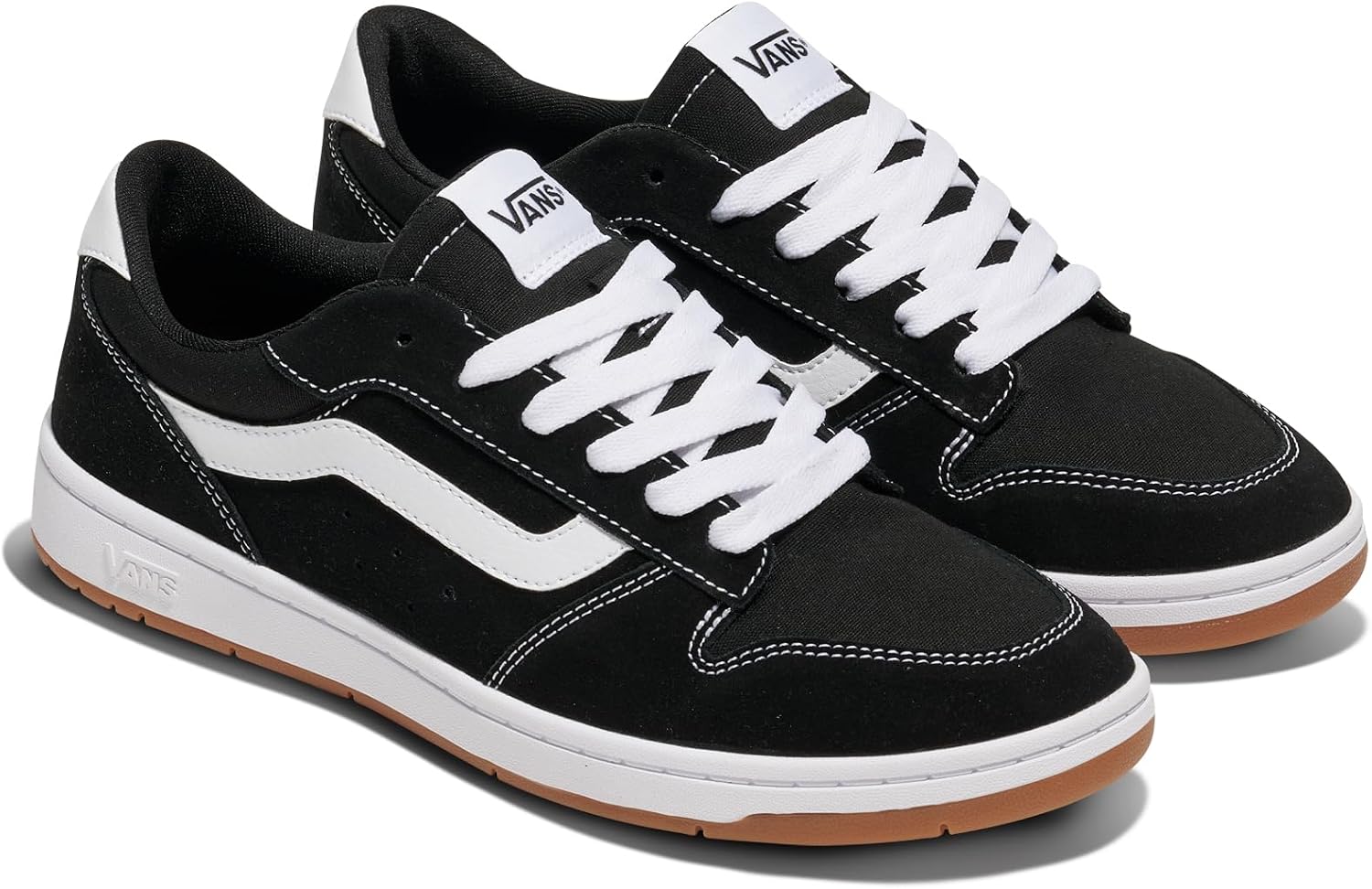 Detalle 2 de Vans Ryland Scarpe da Ginnastica Uomo - Black & White, 42 EU