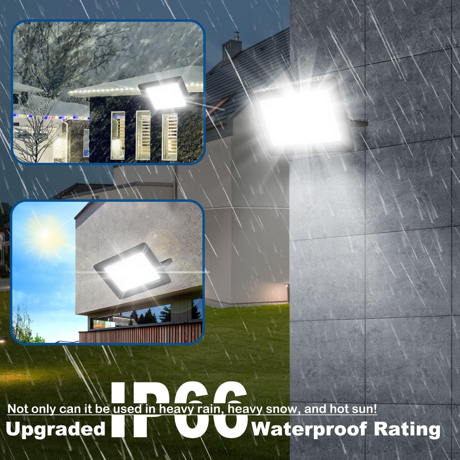 Thumbnail 3 de Niserelesa Focos LED 100W IP66 Exterior💡 Blanco 6500K