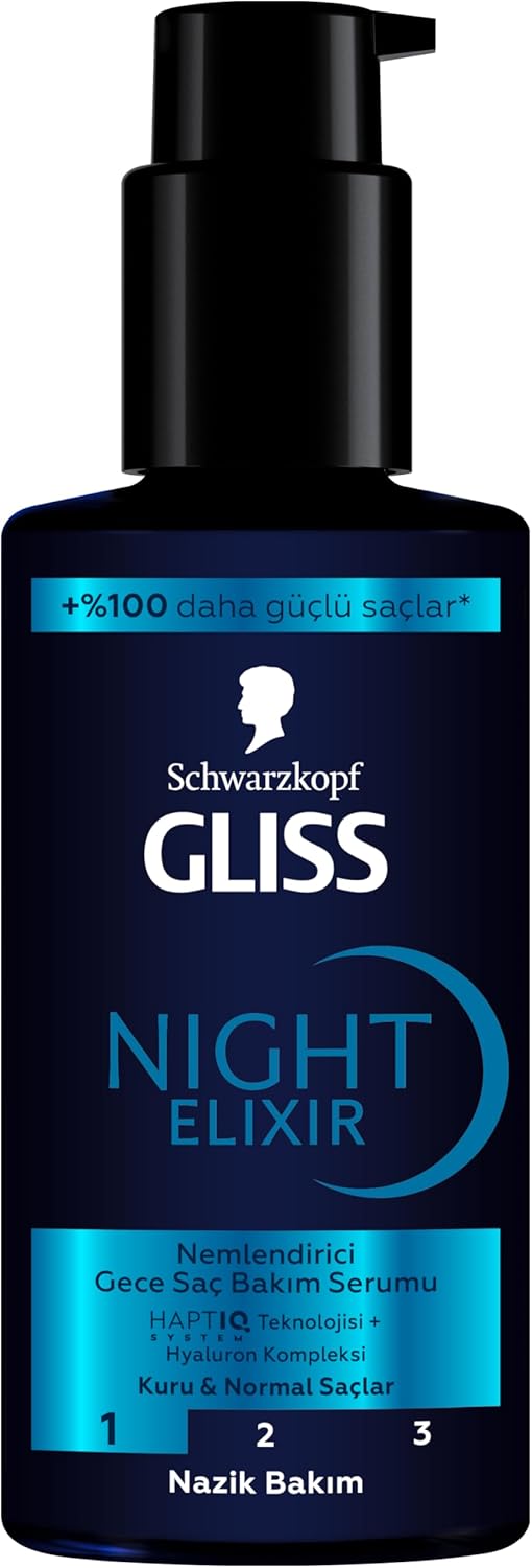 Thumbnail 6 de Schwarzkopf Gliss Night Elixir Siero Ricostruzione Notturna 100 ml: ricostruzione capillare durante il sonno
