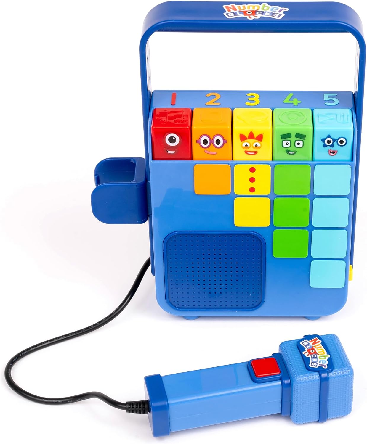 Detalle de Learning Resources Numberblocks Sing and Record Music Player – a portable counting musical toy