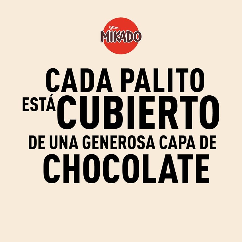 Detalle 2 de Mikado & Go Palitos crujientes con chocolate 24x39 g 🍪