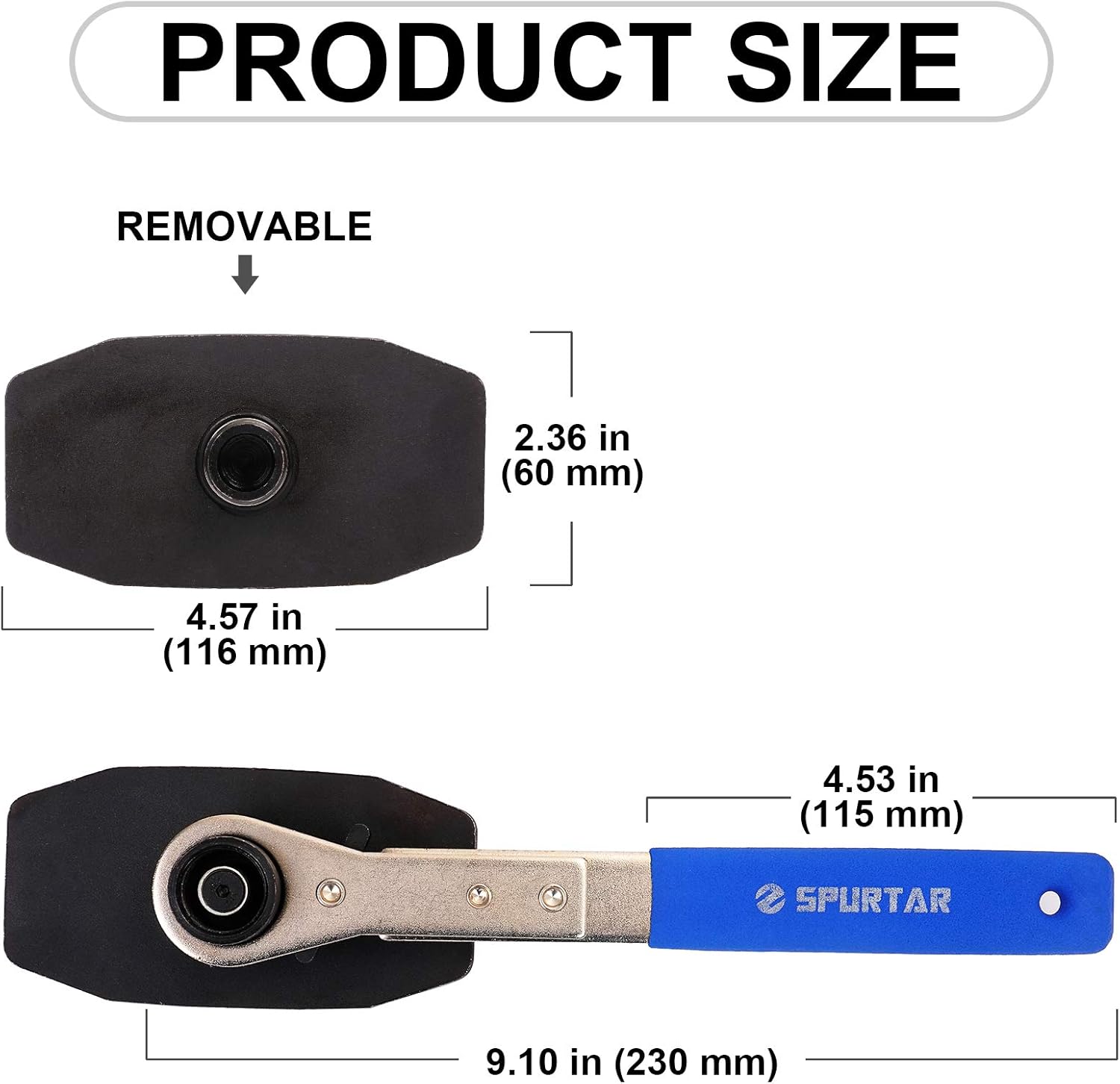Detalle de Spurtar 4‑in‑1 Universal Disc Brake Caliper Press Tool