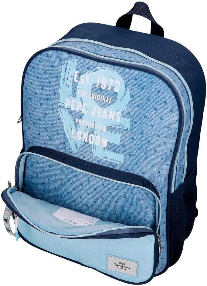 Thumbnail 4 de Pepe Jeans Noni denim Mochila escolar 30x40x12 cm