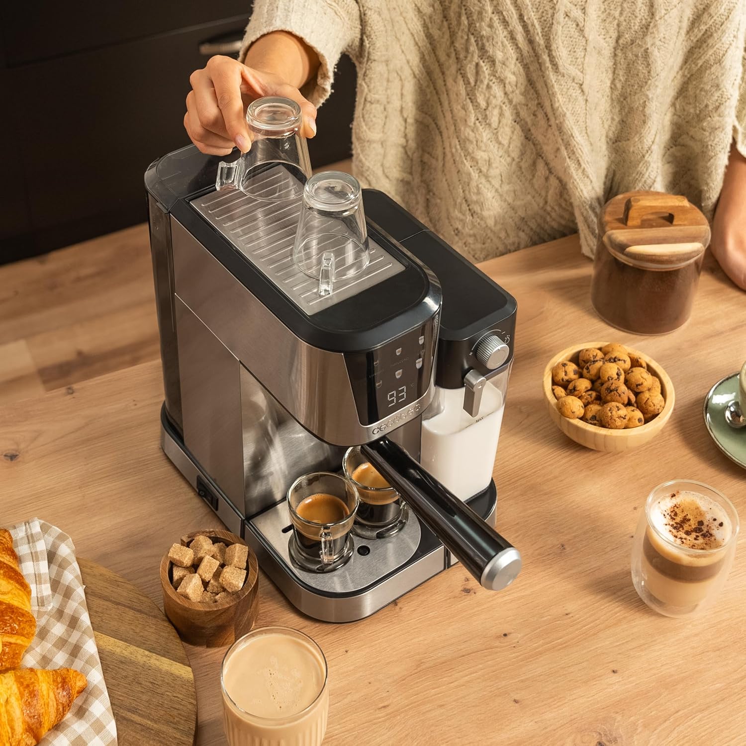 Thumbnail 9 de Cecotec Power Espresso 20 Cream ☕️ Cafetera Semiautomática 20 Bares
