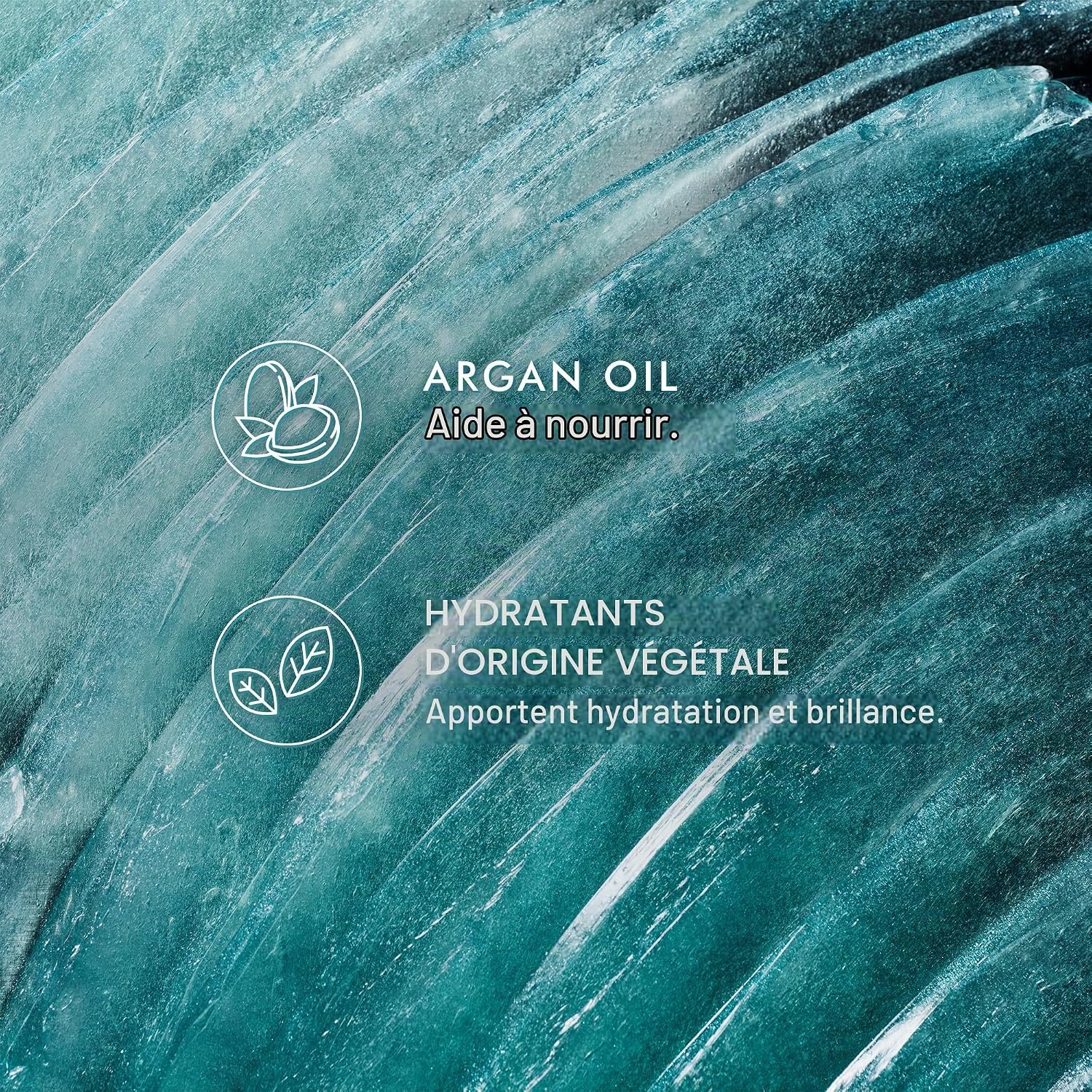 Detalle 2 de Moroccanoil Modelleerzalf voor glad achterover gestyled haar
