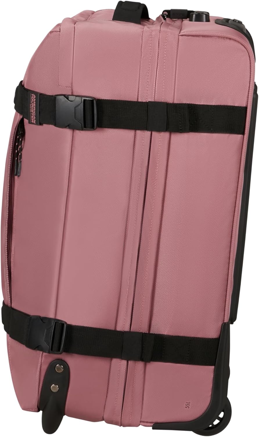 Detalle de American Tourister Urban Track Reisetasche 55 cm, 55 L – Rosa (Lilac Pink) mit 2 Rollen