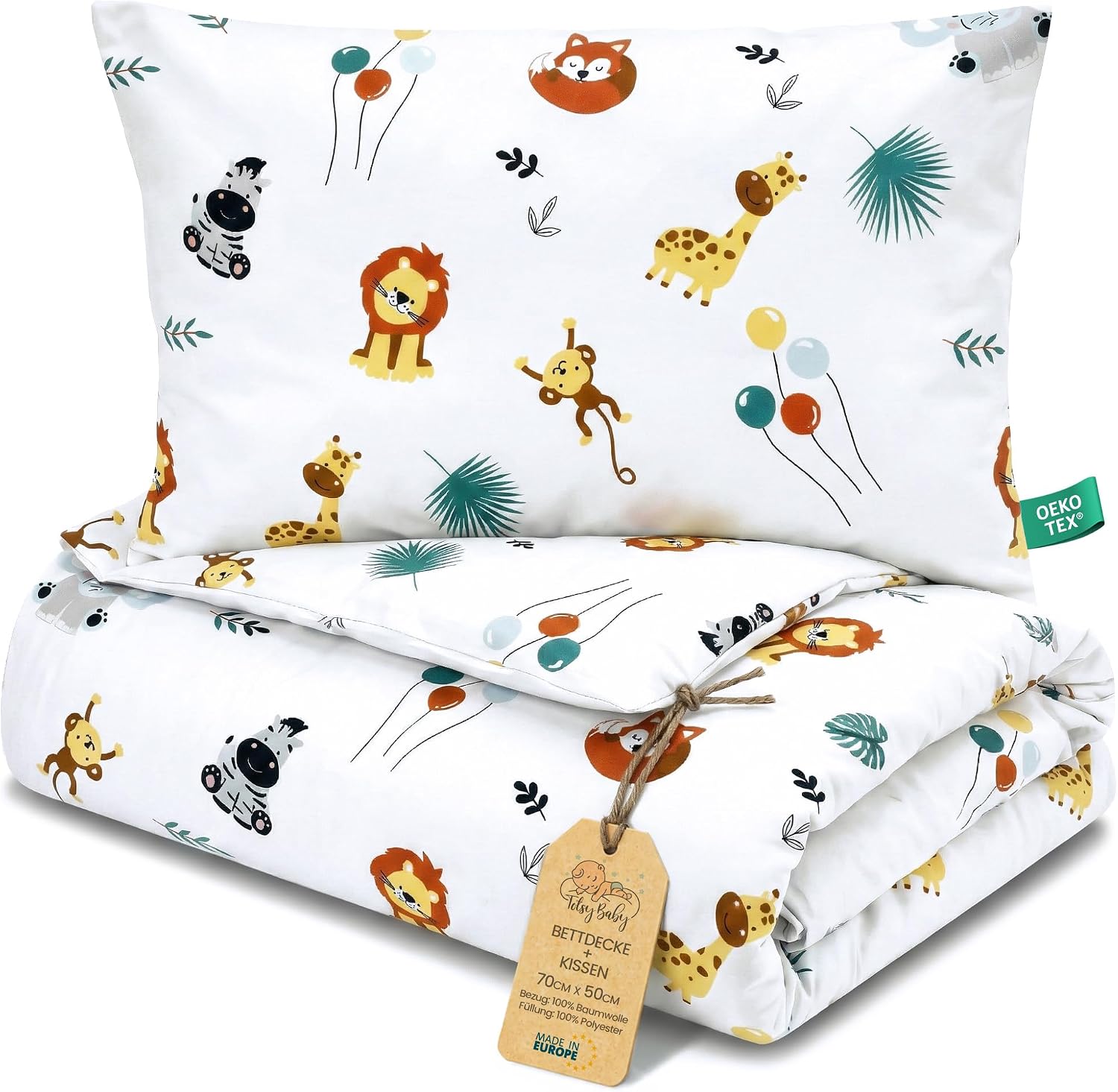 Thumbnail 6 de Kinder Bettdecke 100x135 cm Baumwolle