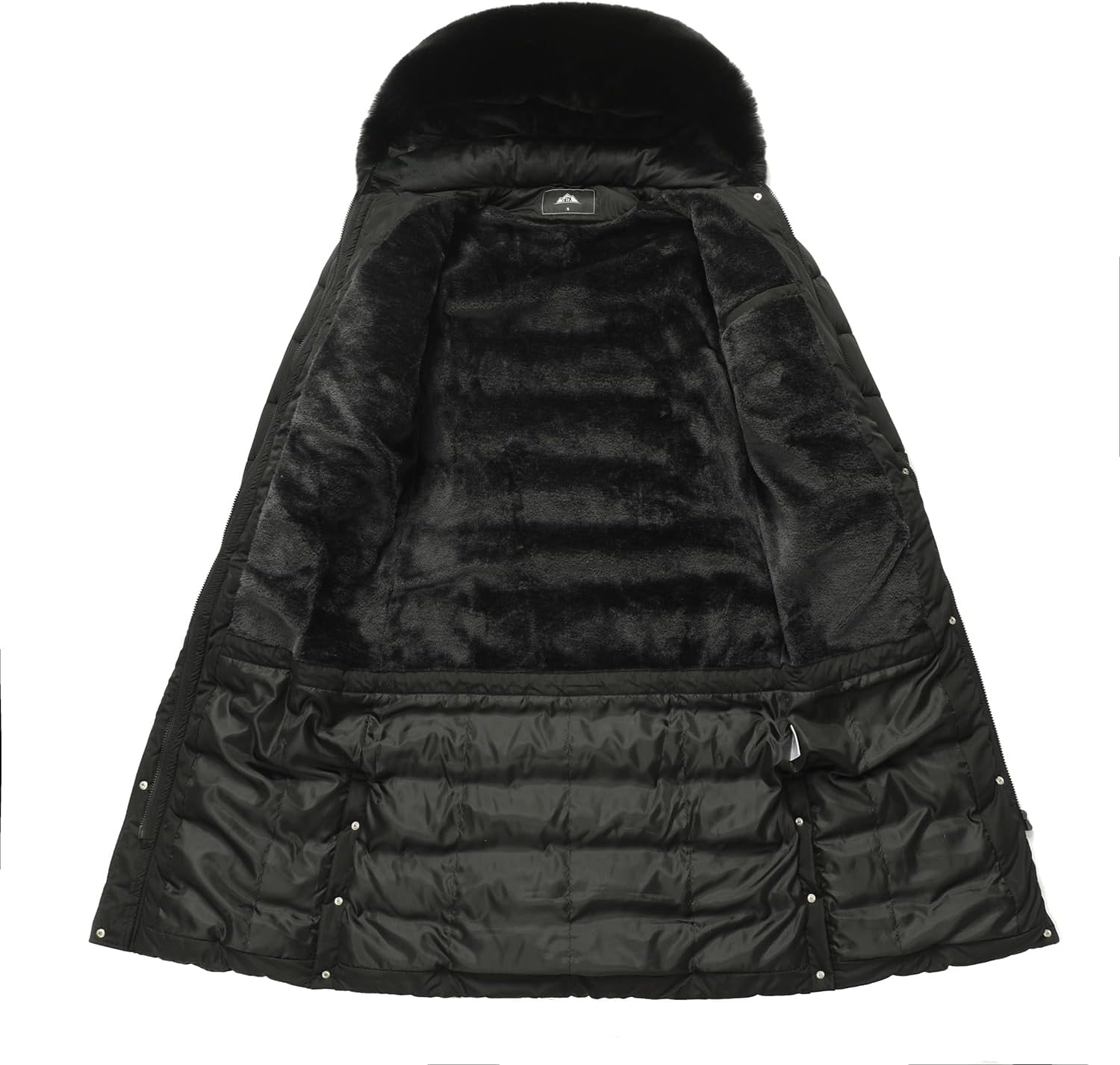 Detalle 2 de MOERDENG Women's Long Waterproof Puffer Jacket