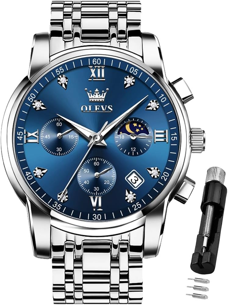 Detalle de OLEVS Men Diamond Business Watch