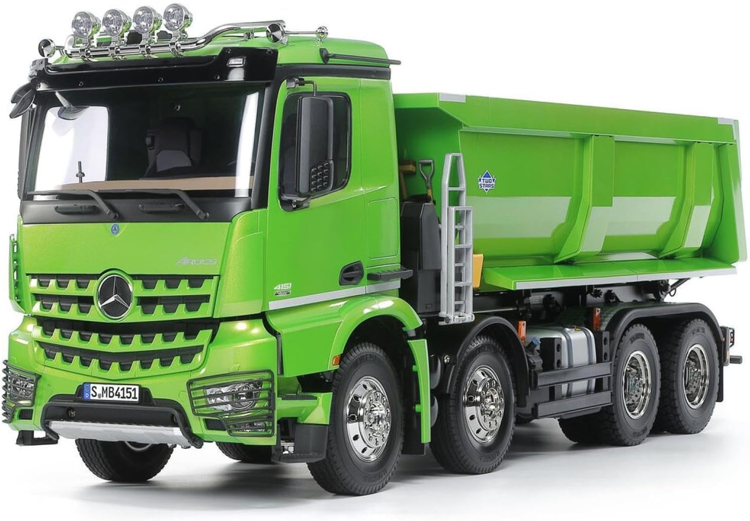Detalle de Tamiya 47523 Arocs 4151 8x4 – ciężarówka RC 1:14 do montażu