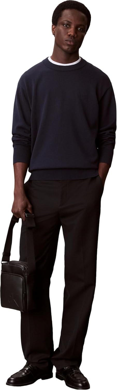 Detalle de Calvin Klein Men's Bold CK Pocket Reporter Lv04d3368g Crossover