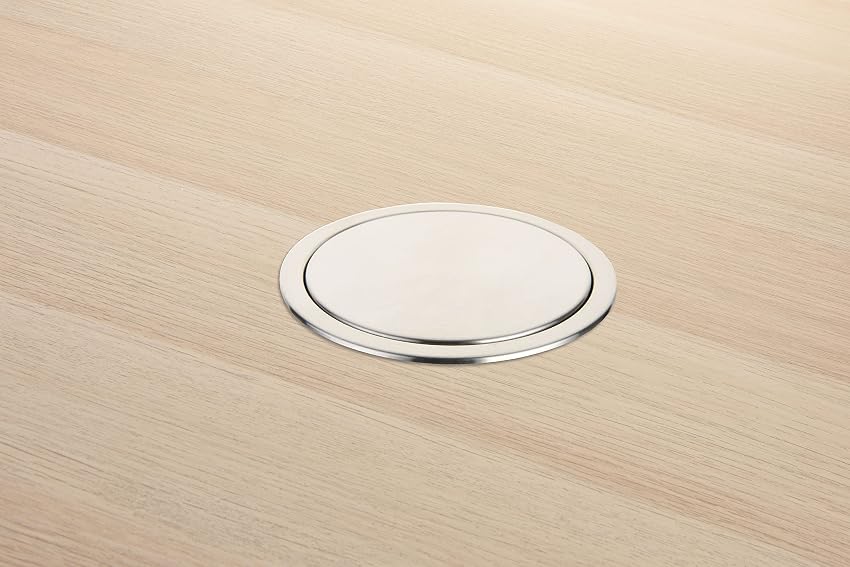 Detalle 1 de Electraline 62571 Enchufe emergente 3 Schuko, 2 USB