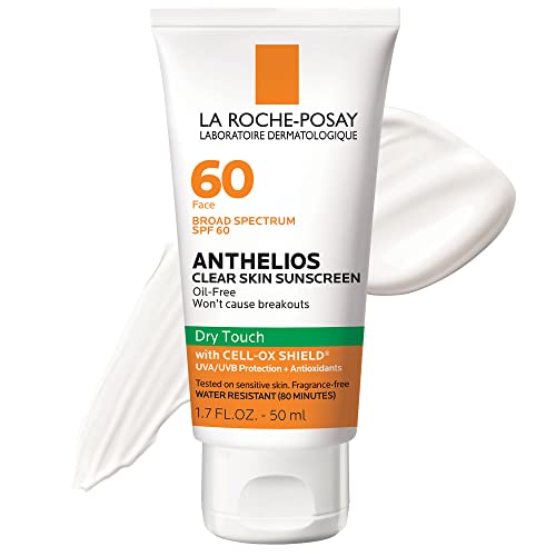 Detalle de La Roche-Posay Anthelios Clear Skin Oil Free Face Sunscreen SPF 60 (1.7 oz)