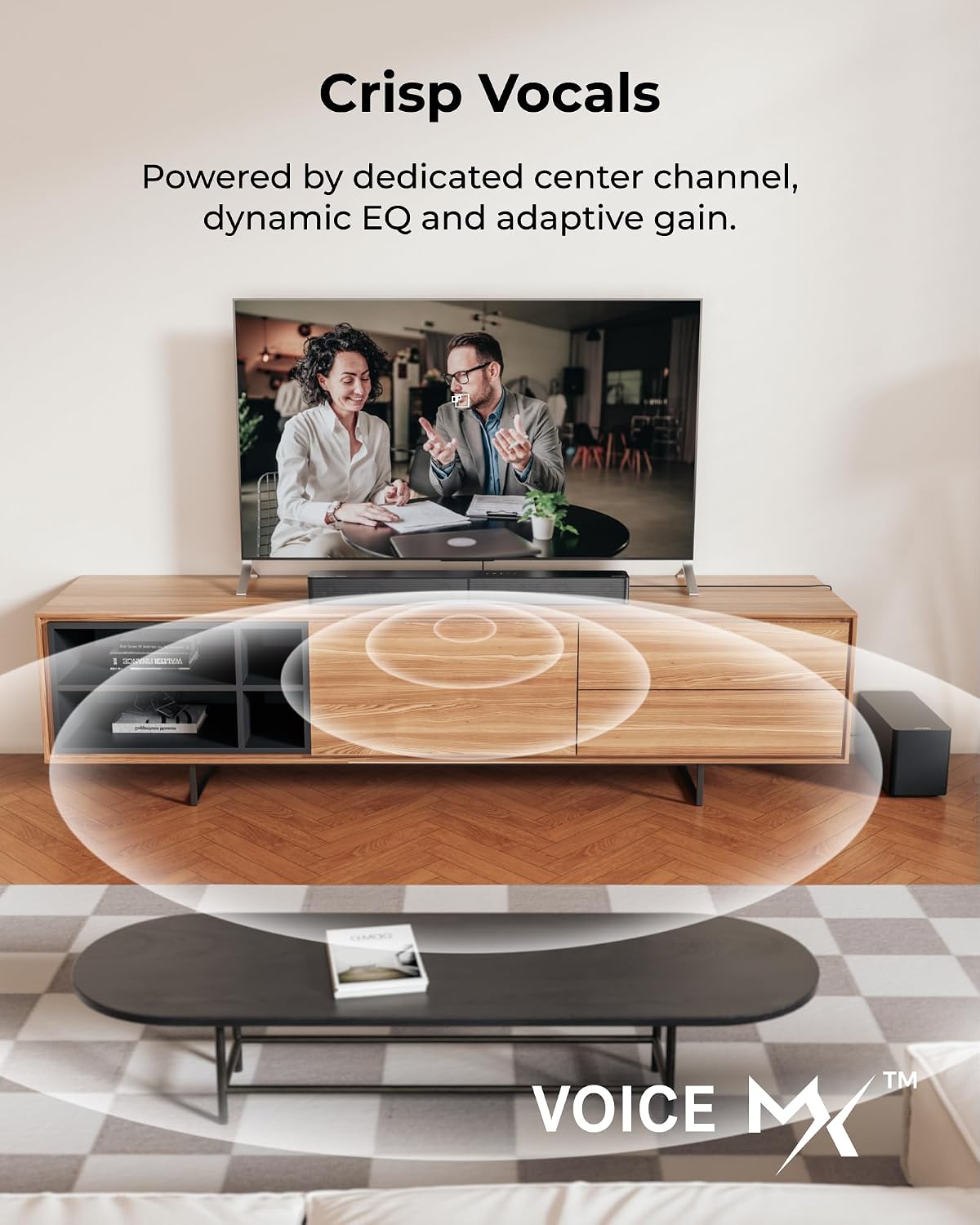 Detalle 1 de ULTIMEA U3721 Poseidon M60 5.1ch Dolby Atmos Soundbar, 300W, Bluetooth 5.4