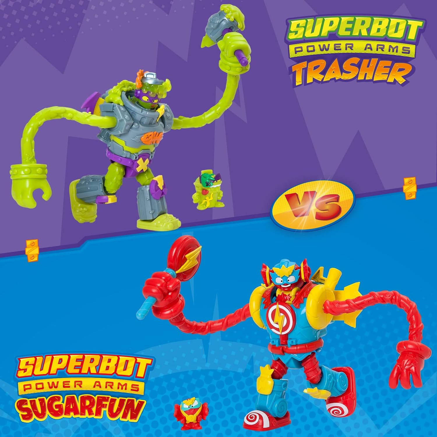 Thumbnail 7 de SUPERTHINGS Superbot Trasher 🤖 Robot Villano con Accesorios y Kazoom Kid