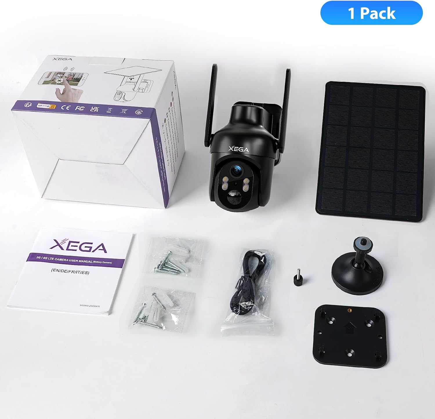 Thumbnail 6 de Xega Wi‑Fi Telecamera Solare PTZ 5200mAh