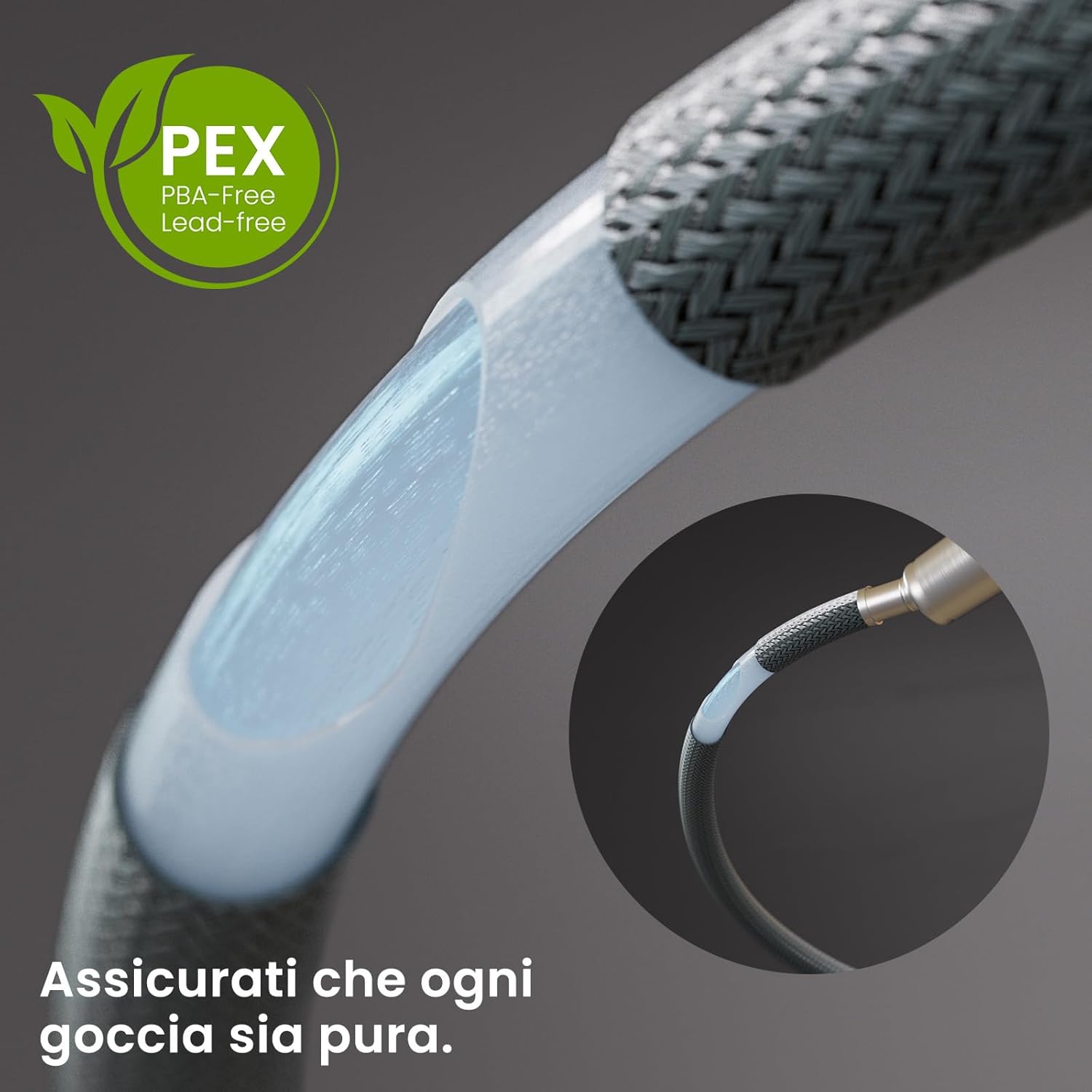 Detalle 2 de CECIPA Miscelatore cucina nero 360°
