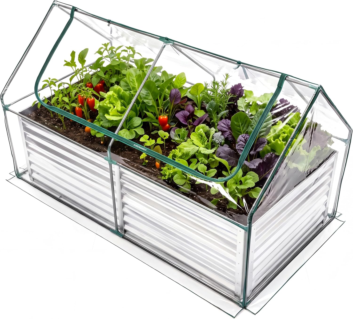 Detalle de NEWBULIG Raised Garden Bed 6x3x2 ft