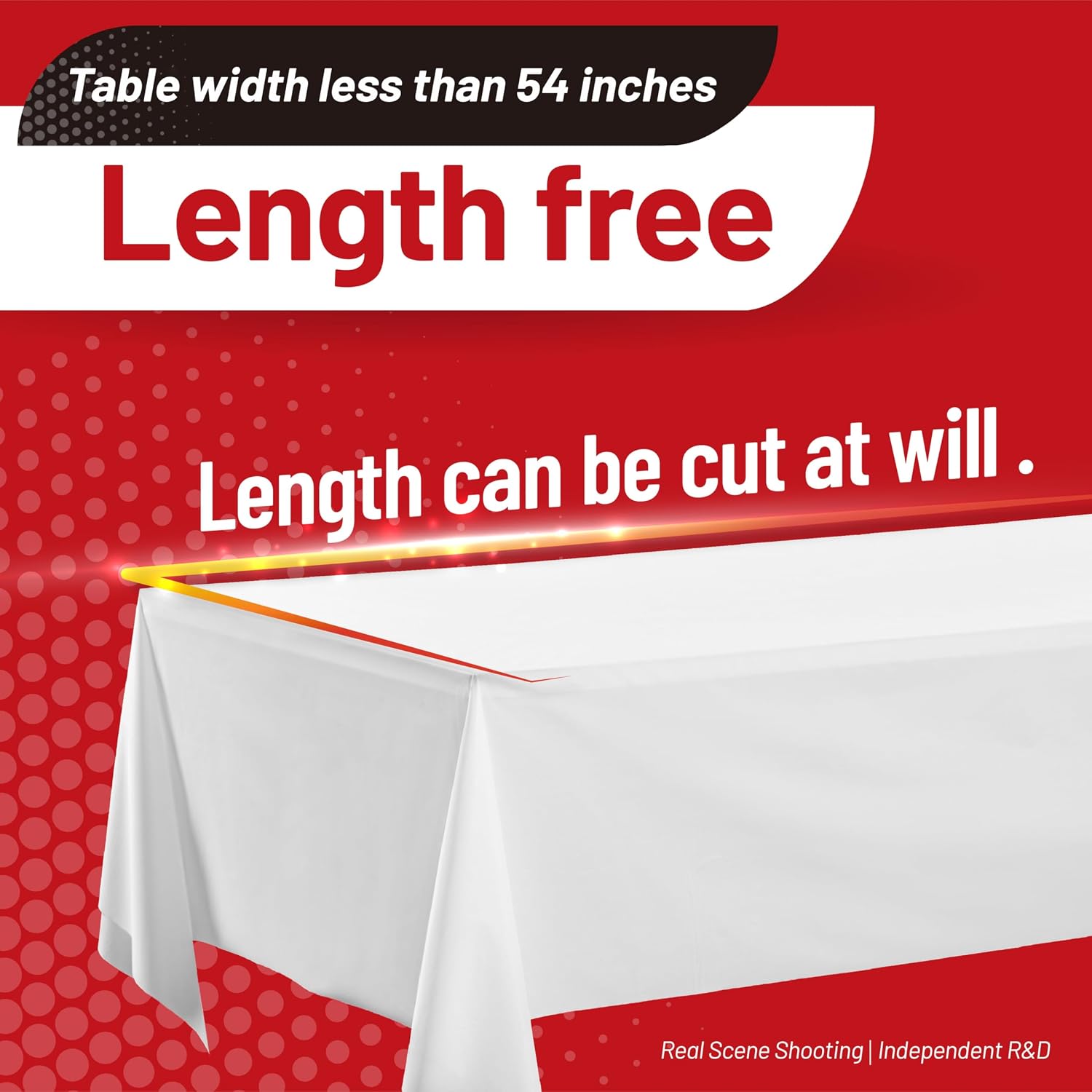 Thumbnail 6 de Airbin Disposable Tablecloth 310 ft 🍽