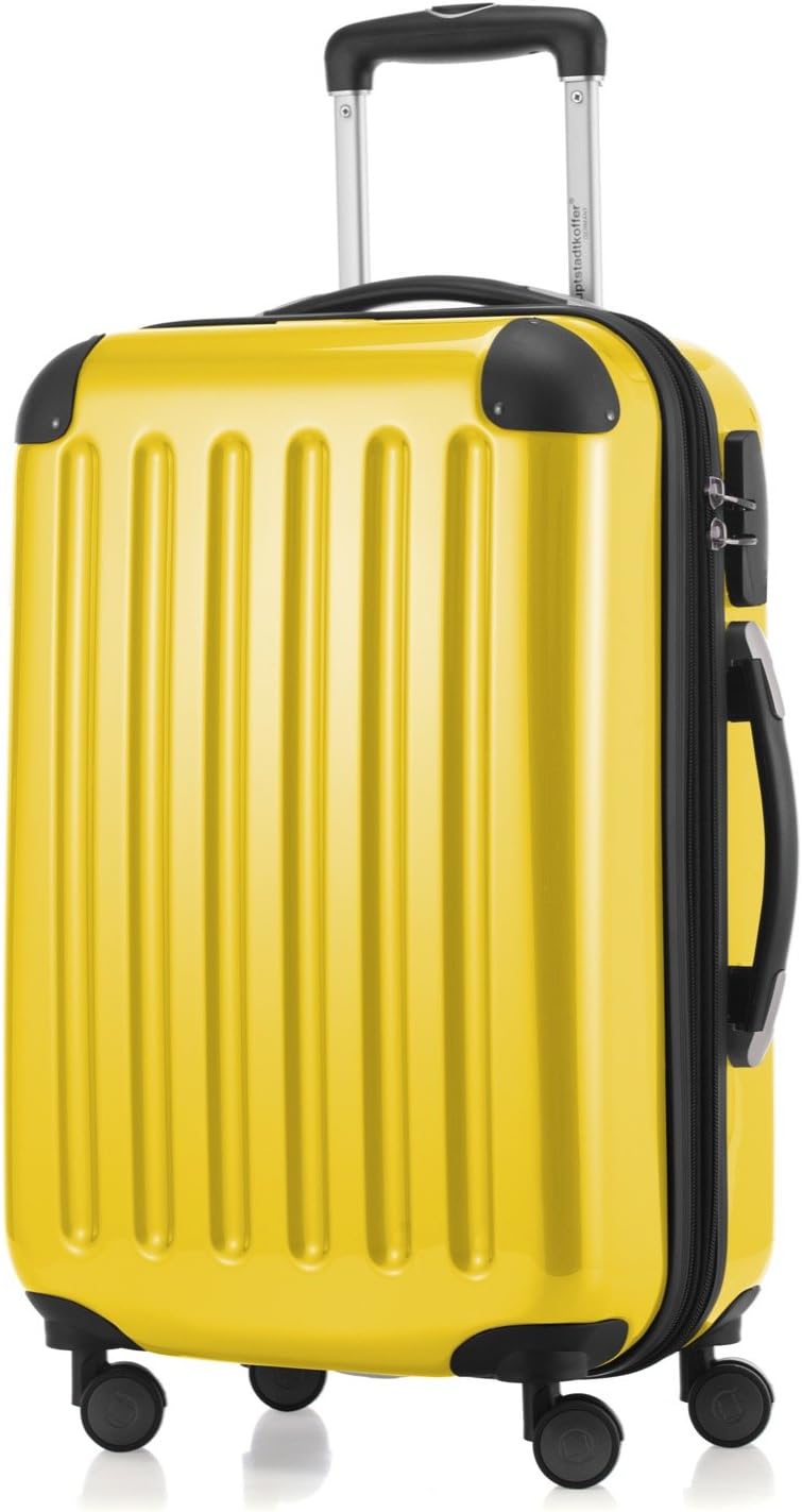 Detalle de HAUPTSTADTKOFFER Bagaglio a mano rigido Alex – 55 cm, 42 L, giallo