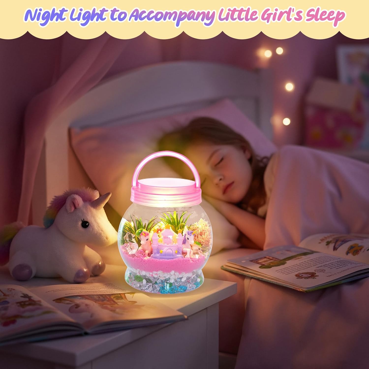 Thumbnail 5 de MELAND Unicorn Terrarium Kit for Kids aged 5–8
