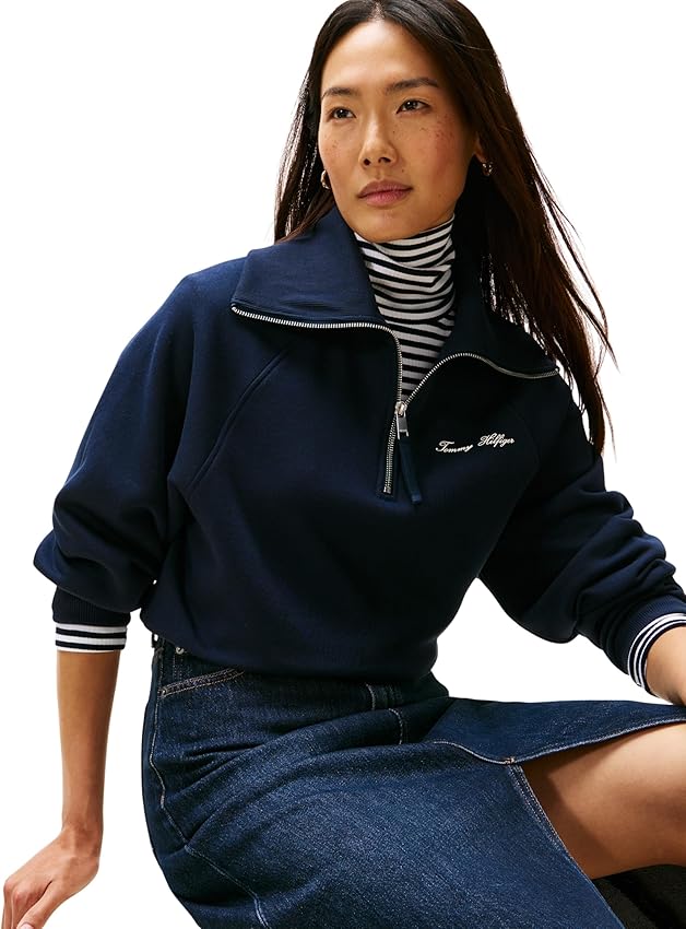 Detalle de Tommy Hilfiger Classic Script Fleece Sudadera M
