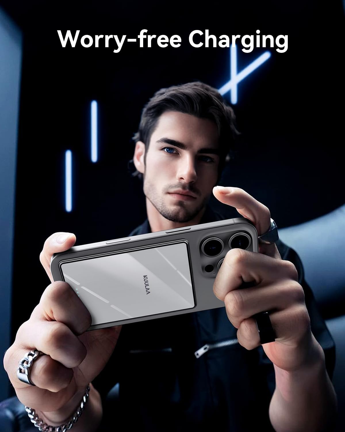 Thumbnail 2 de Kuulaa PowerBank Magnetico Ultra Slim 5000 mAh