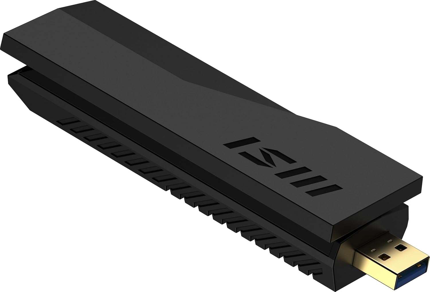 Thumbnail 3 de MSI BE6500 WiFi 7 Tri-Band USB Adapter (6GHz, MLO) with WPA3