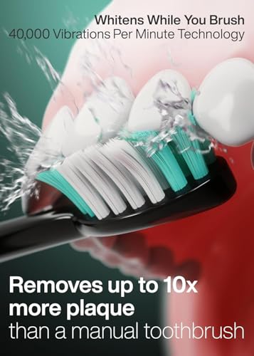 Thumbnail 1 de Aquasonic Black Series Ultra Whitening Electric Toothbrush with ADA Acceptance