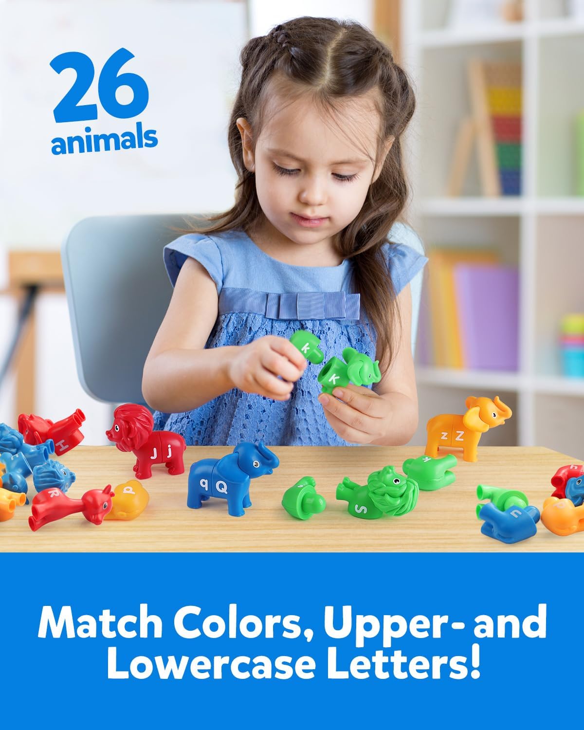 Thumbnail 1 de Coogam ABC Animal Alphabet Matching Game 26 pcs 🧩