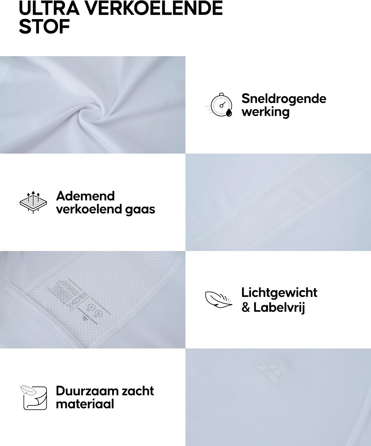 Detalle de DANISH ENDURANCE compressietop heren met lange mouwen, muscle fit, 2-pack